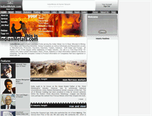 Tablet Screenshot of indianmetals.com